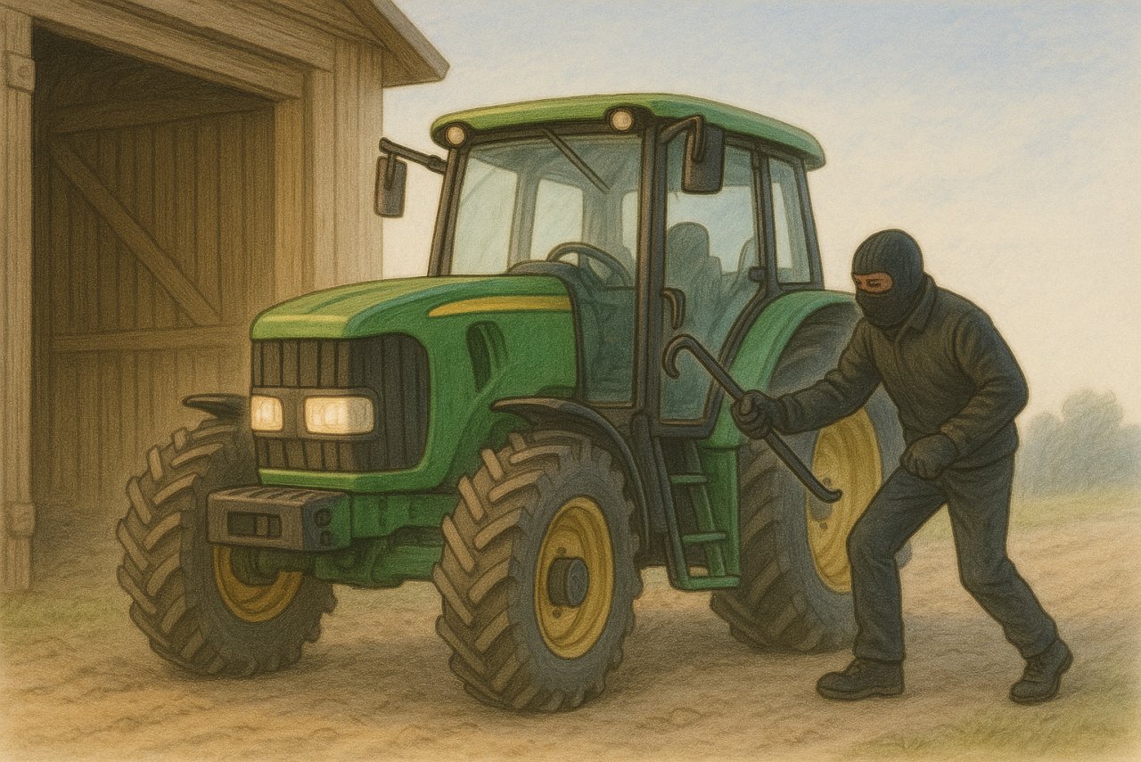 Diebstahl Überwachung Landmaschinen